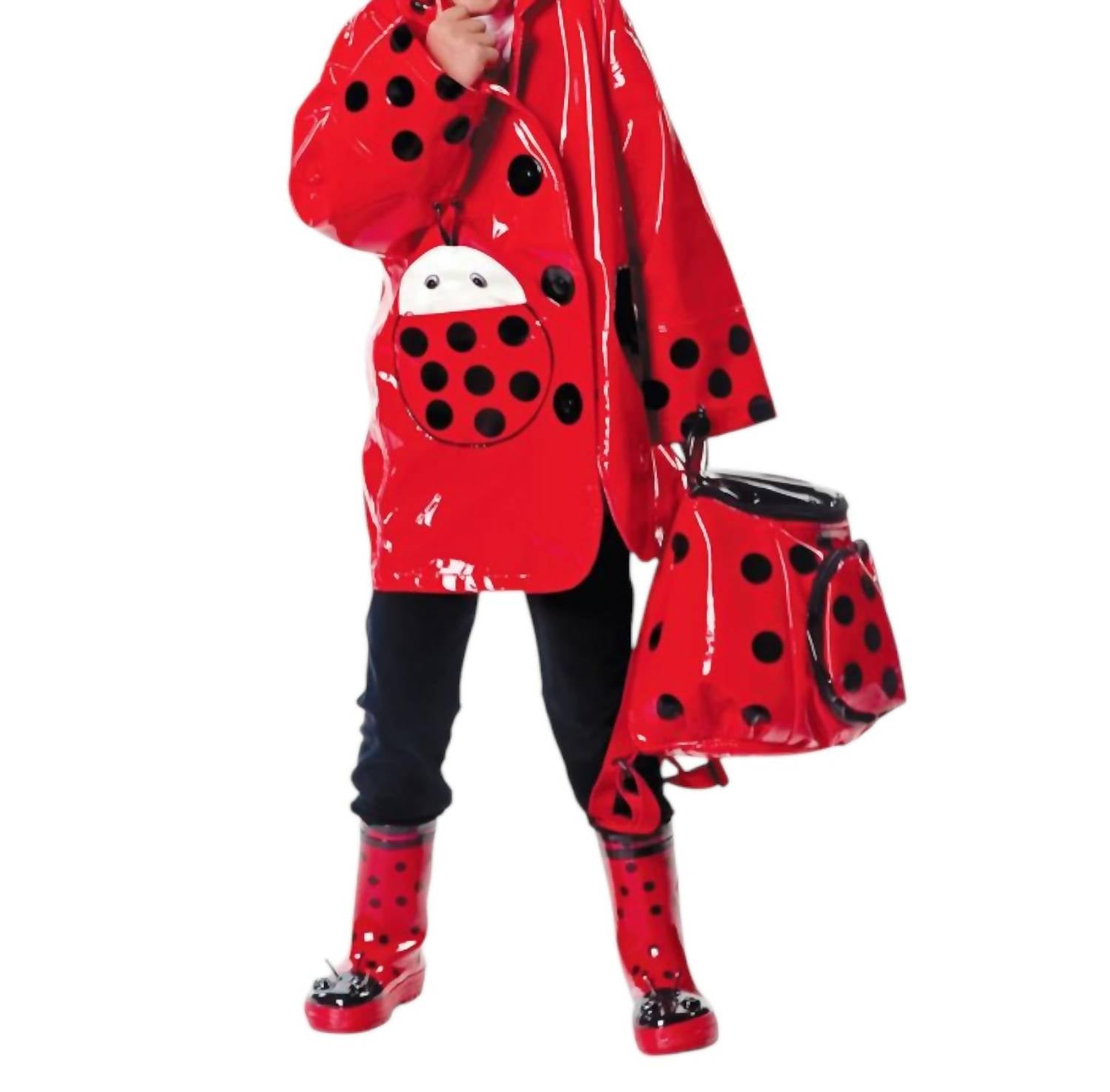 Дождевик Ladybug в красном цвете Kidorable
Дождевик Ladybug в красном цвете Kidorable