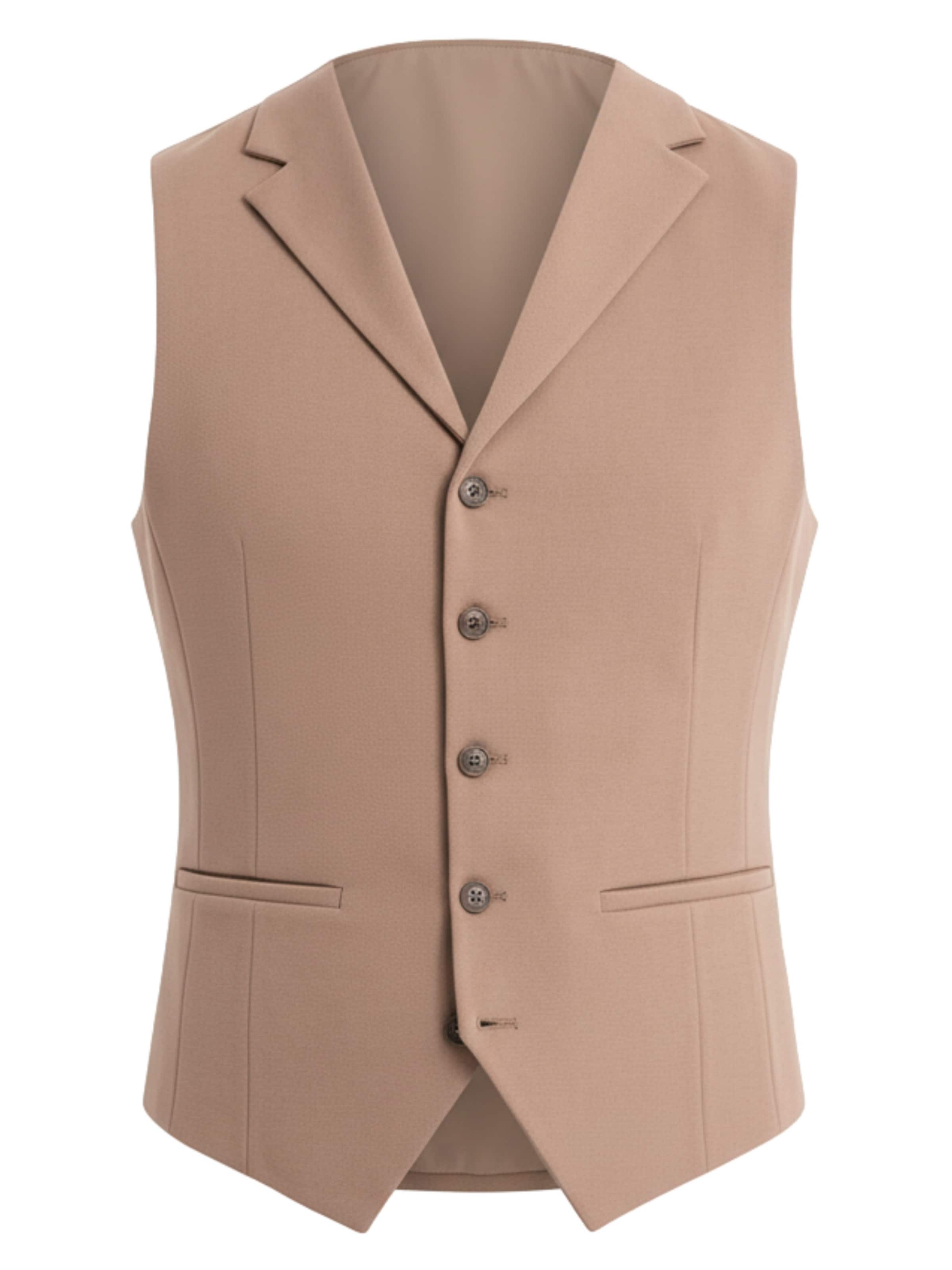 Ombre Жилет 'OM-BLZV-0145' в бежевом цвете
Ombre Жилет 'OM-BLZV-0145' в бежевом цвете