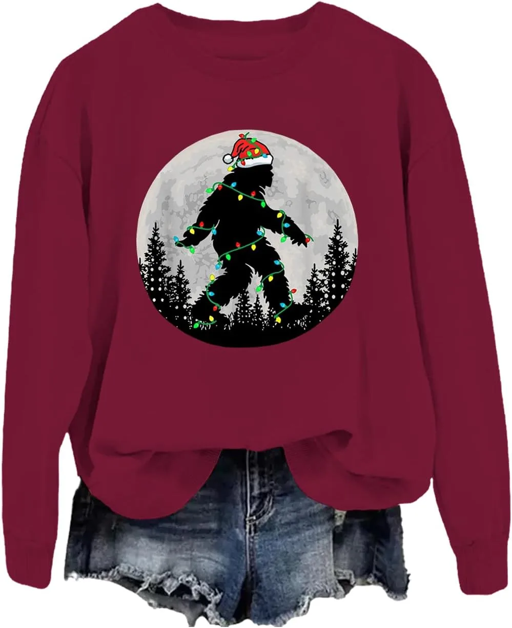 Рождественский свитер Bigfoot с капюшоном
Рождественский свитер Bigfoot с капюшоном