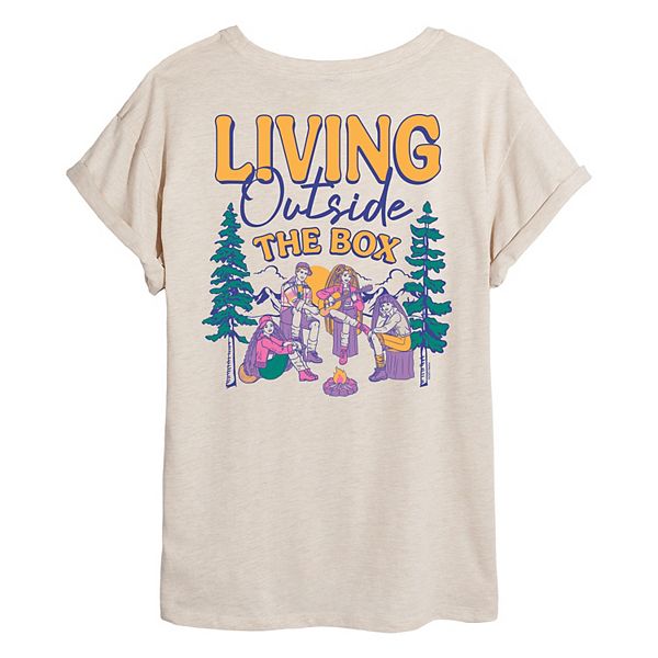 Футболка Juniors' Living Outside the Box oversized Barbie
Футболка Juniors' Living Outside the Box oversized Barbie