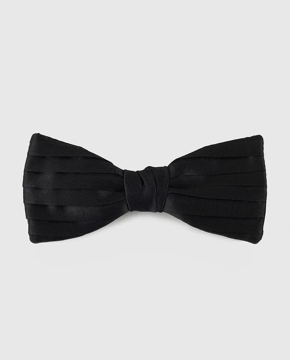 Черный галстук-бабочка с узлом Emidio Tucci, черный
Черный галстук-бабочка с узлом Emidio Tucci, черный