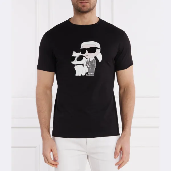 Футболка стандартного кроя Karl Lagerfeld, черный
Футболка стандартного кроя Karl Lagerfeld, черный