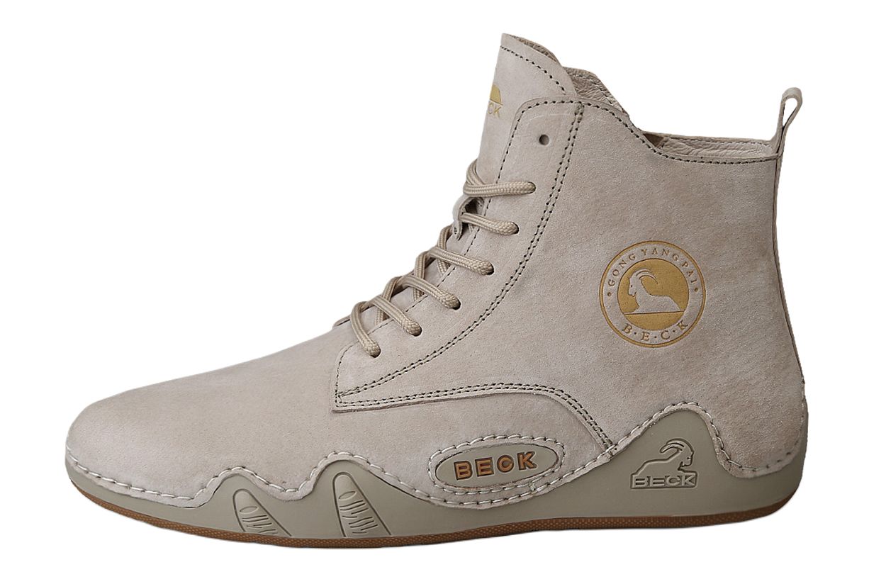 BECK Мужские серо-песочные ботинки на шнуровке, цвет Sand
BECK Мужские серо-песочные ботинки на шнуровке, цвет Sand