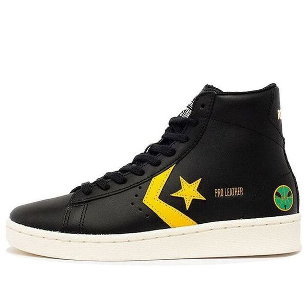 Кроссовки pro leather high 'roswell rayguns' Converse, черный 
Кроссовки pro leather high 'roswell rayguns' Converse, черный