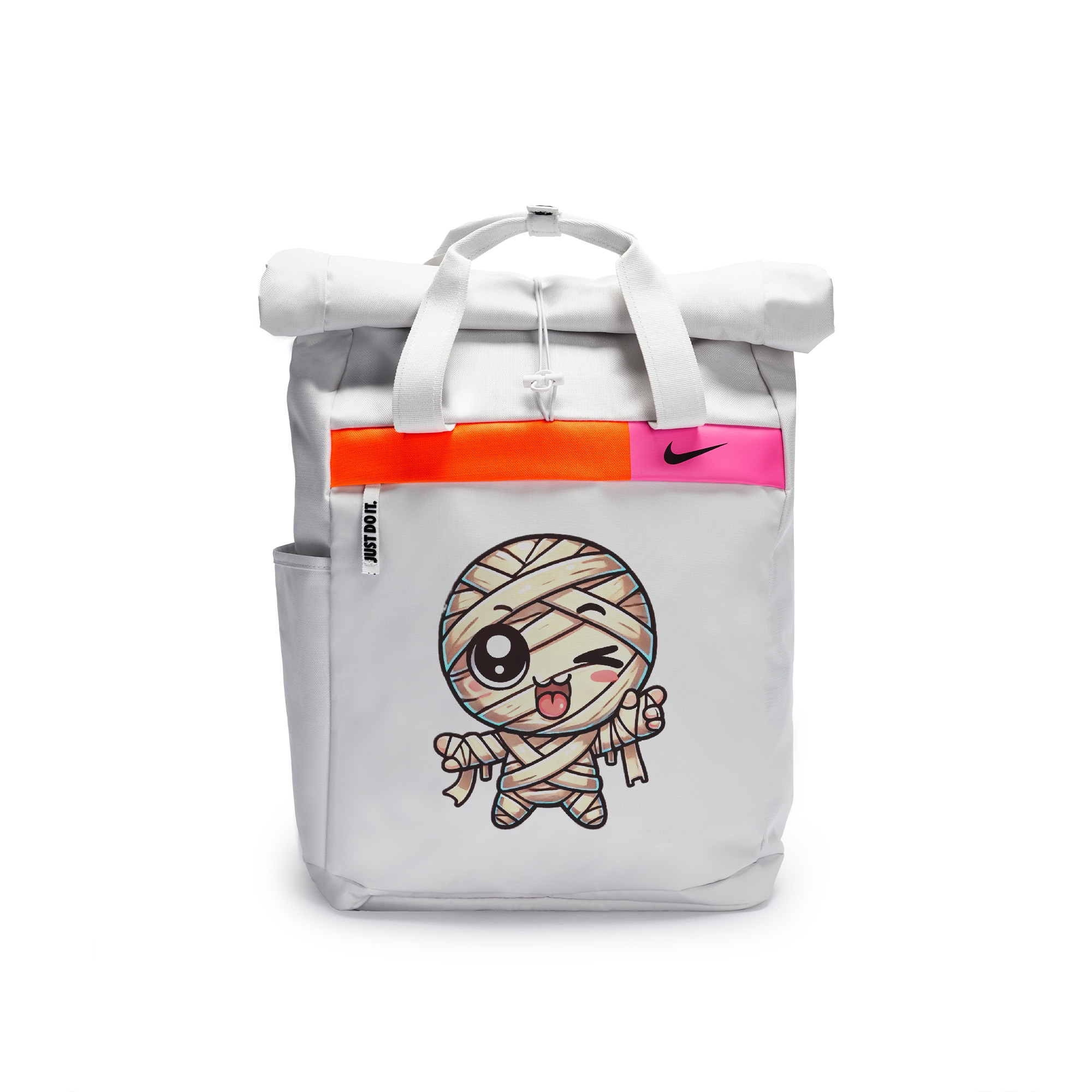 Nike Полиэстеровый граффити рюкзак повседневный унисекс светло-серебристый серый, Mummy
Nike Полиэстеровый граффити рюкзак повседневный унисекс светло-серебристый серый, Mummy