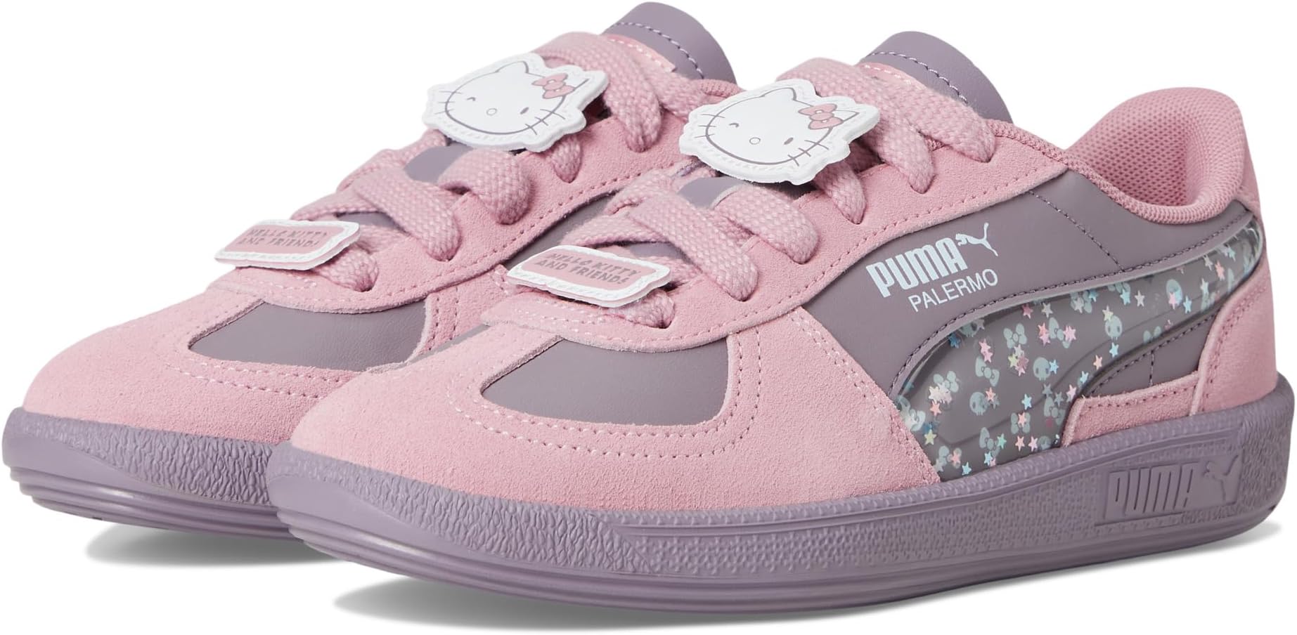 Кроссовки PUMA Kids Palermo Hello Kitty And Friends Shoes, Plum Jam/Poised Pink
Кроссовки PUMA Kids Palermo Hello Kitty And Friends Shoes, Plum Jam/Poised Pink