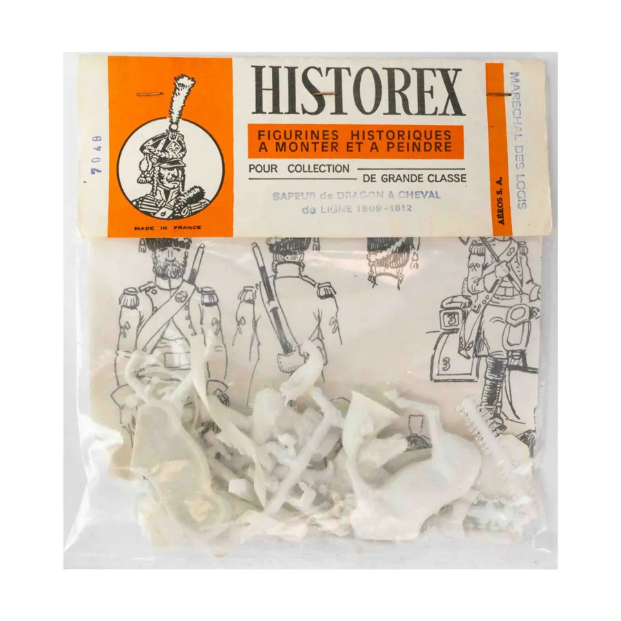 Сапер де Дракон и Шеваль де Линн 1809-1812 гг., Historical Miniatures (Historex)
Сапер де Дракон и Шеваль де Линн 1809-1812 гг., Historical Miniatures (Historex)