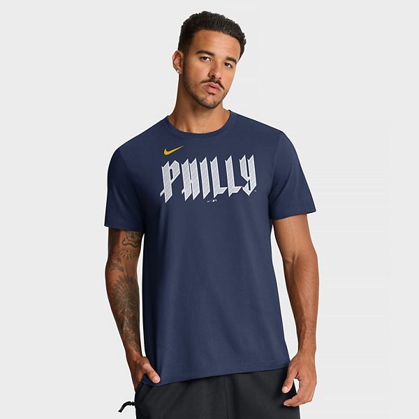 Мужская футболка Philadelphia Phillies City Connect с большим логотипом, цвет navy Nike
Мужская футболка Philadelphia Phillies City Connect с большим логотипом, цвет navy Nike