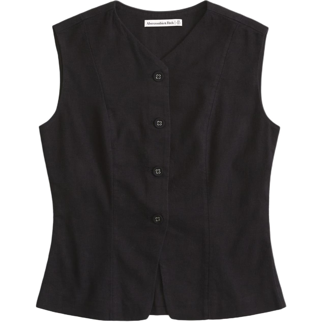 Женский топ Abercrombie&Fitch, черный
Женский топ Abercrombie&Fitch, черный