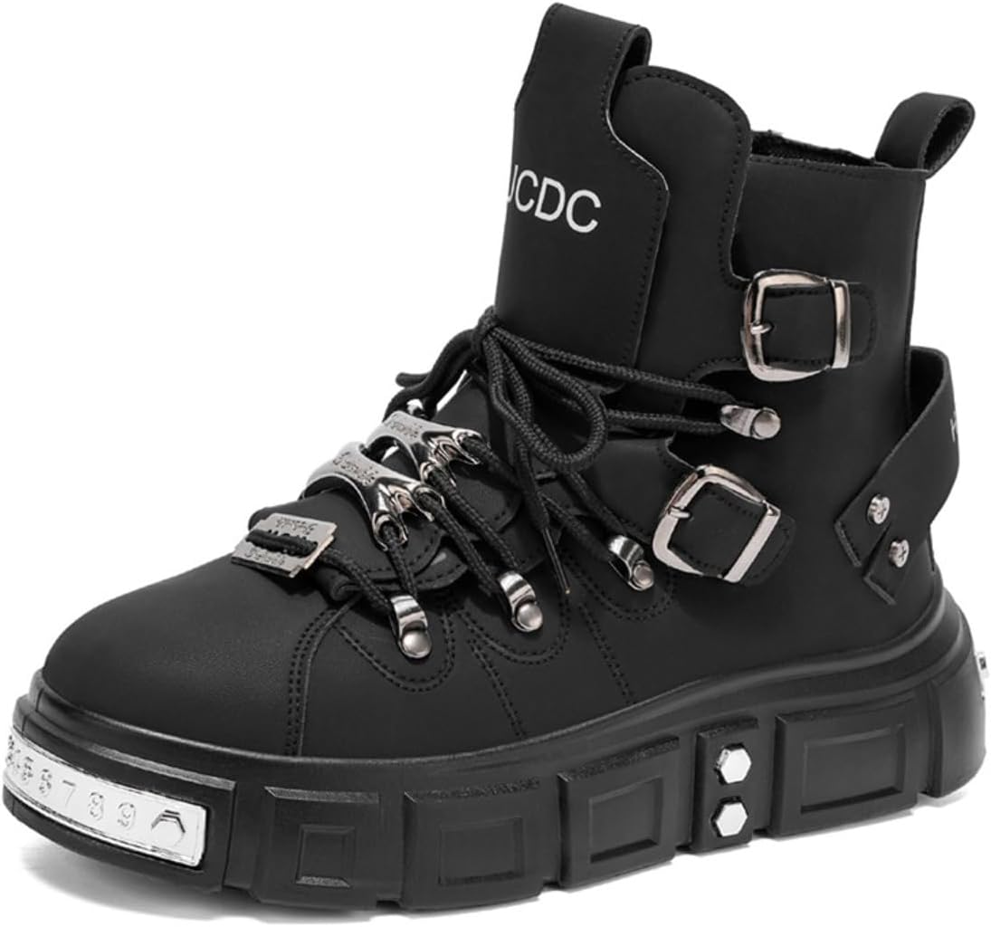 мужские ботинки в индустриальном готическом стиле на платформе Zixcplaz, черный
мужские ботинки в индустриальном готическом стиле на платформе Zixcplaz, черный