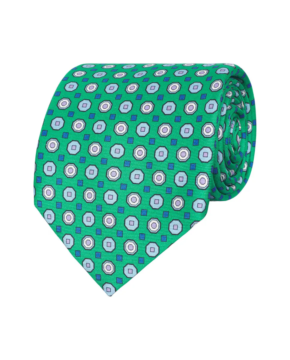 Мужской галстук из шёлкового твила с принтом Mirto, зеленый
Мужской галстук из шёлкового твила с принтом Mirto, зеленый