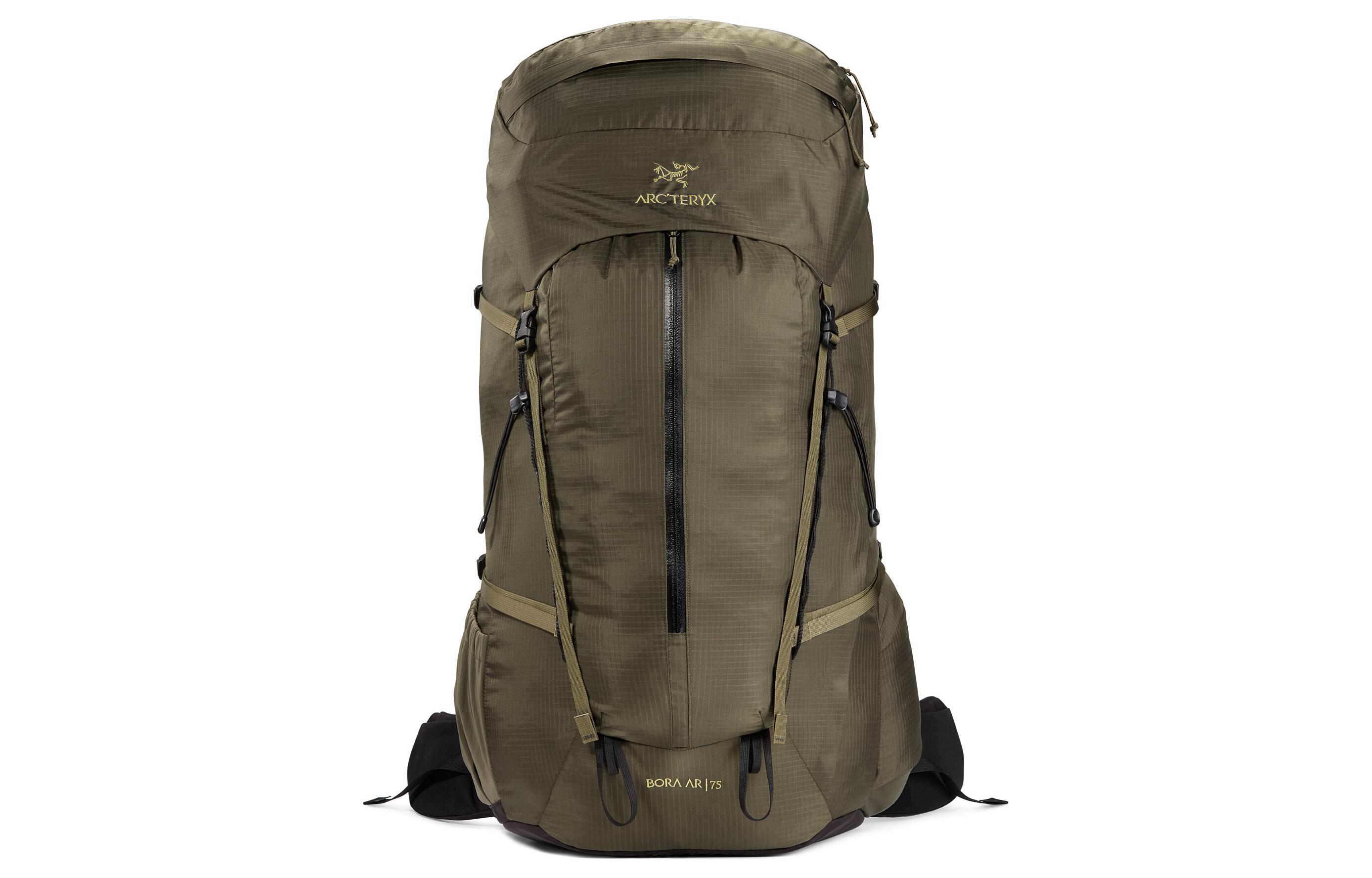 75-литровый альпинистский рюкзак для активного отдыха из нейлона оливкового цвета унисекс Arcteryx 
75-литровый альпинистский рюкзак для активного отдыха из нейлона оливкового цвета унисекс Arcteryx