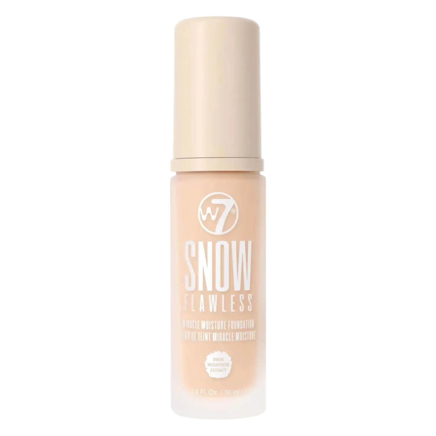 Увлажняющий тональный крем для лица песочно-бежевый W7 Snow Flawless, 30 мл
Увлажняющий тональный крем для лица песочно-бежевый W7 Snow Flawless, 30 мл