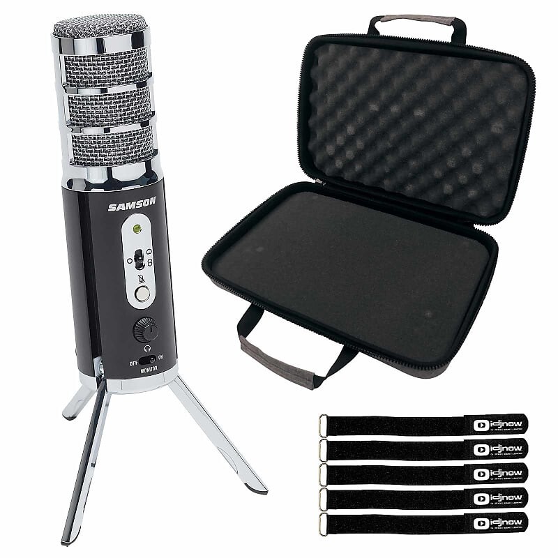 Микрофон Samson Samson Satellite USB/iOS Broadcast Microphone with Carrying Case
Микрофон Samson Samson Satellite USB/iOS Broadcast Microphone with Carrying Case