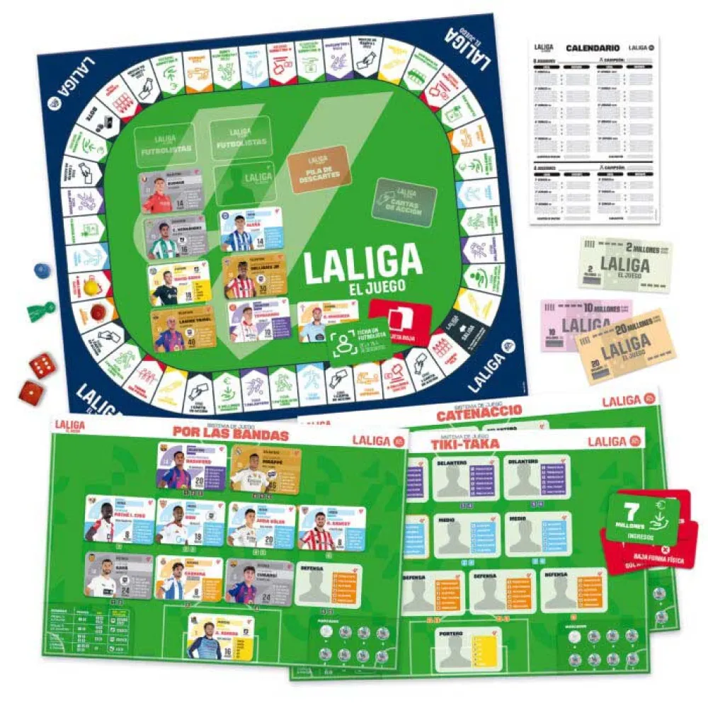 Настольная игра Educa LaLiga 25/26, зеленый
Настольная игра Educa LaLiga 25/26, зеленый