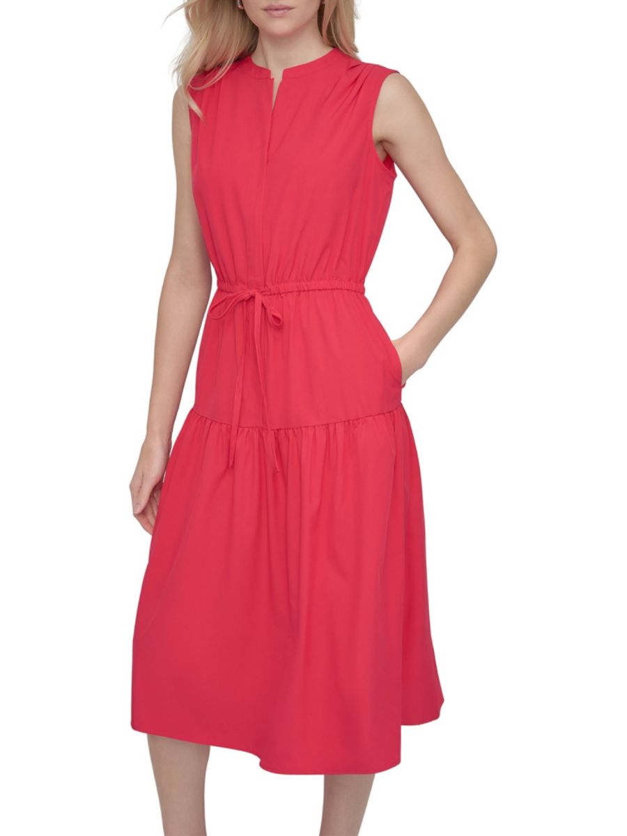 Платье миди без рукавов с ярусами DKNY, цвет Lipstick
Платье миди без рукавов с ярусами DKNY, цвет Lipstick