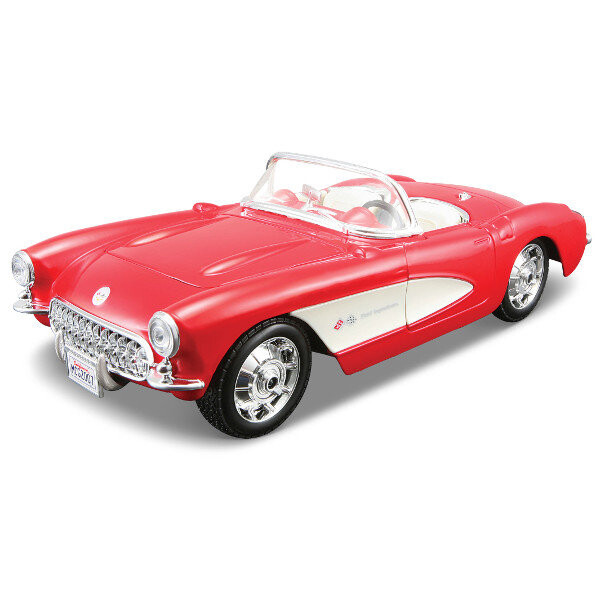 Maisto, Chevrolet Corvette 1957 KIT, модель сборки 
Maisto, Chevrolet Corvette 1957 KIT, модель сборки