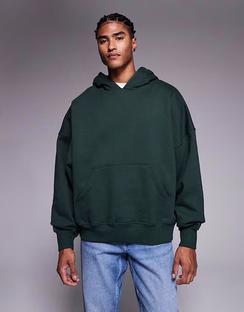 Толстовка премиум-класса из плотной ткани оверсайз цвета хаки плотностью 400 г/м² Asos Design
Толстовка премиум-класса из плотной ткани оверсайз цвета хаки плотностью 400 г/м² Asos Design