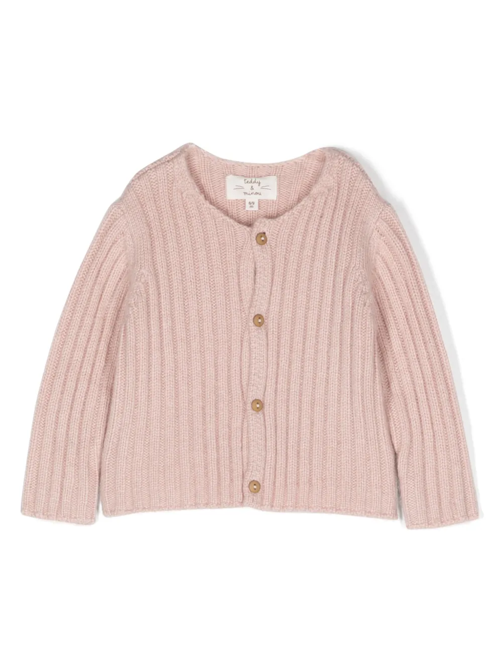 Кардиган в рубчик TEDDY & MINOU, розовый
Кардиган в рубчик TEDDY & MINOU, розовый