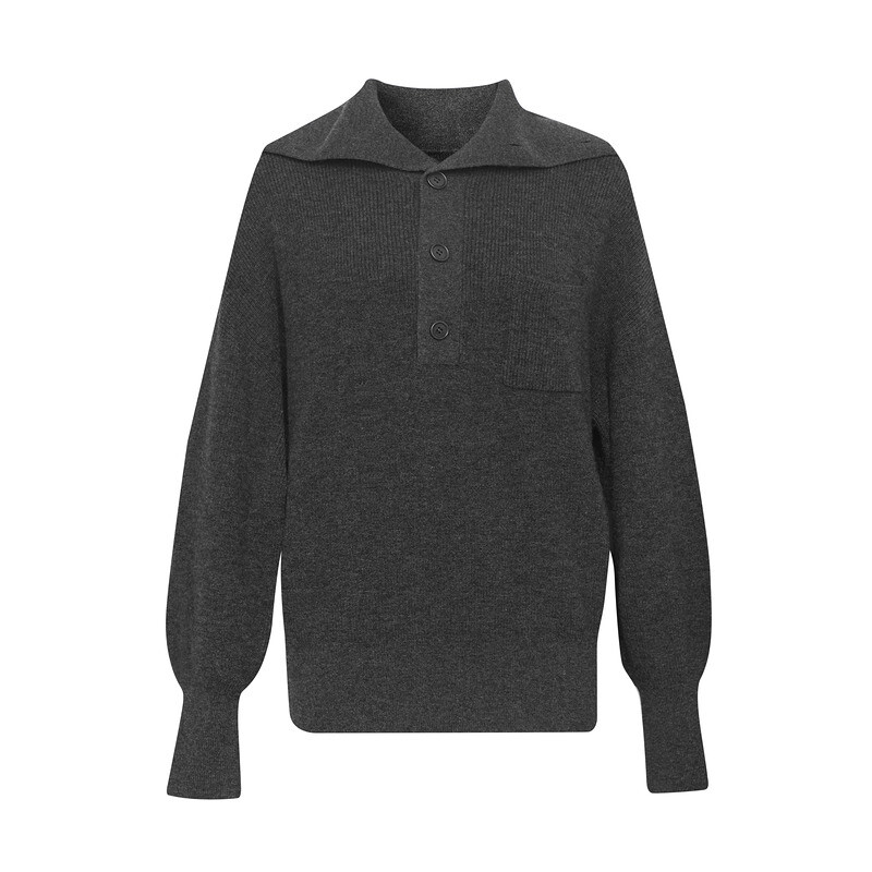 Свитер Deep Breath кашемировый, темно-серый
Свитер Deep Breath кашемировый, темно-серый