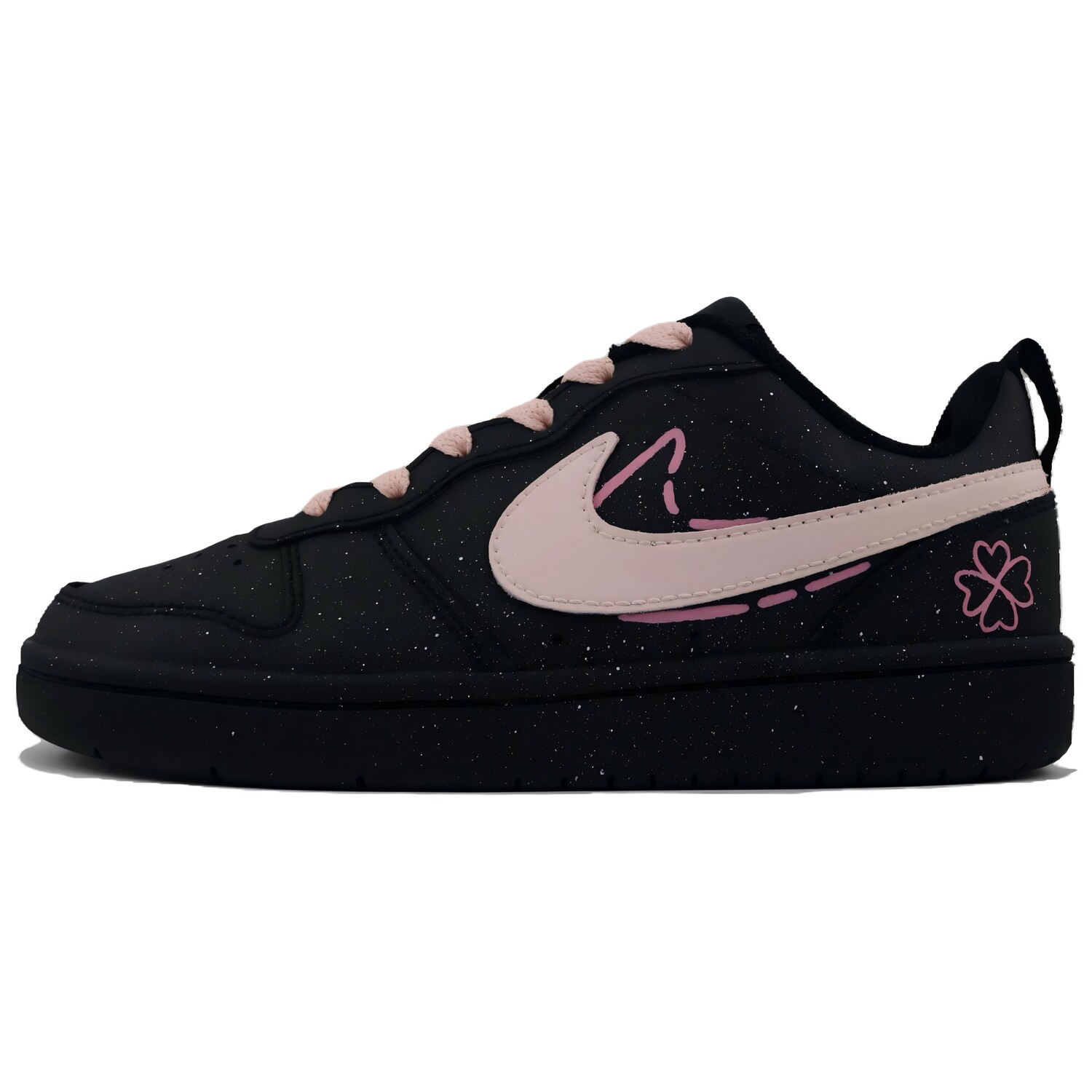 Кроссовки Nike Court Borough Kids' Skateboarding Shoes Grade School, черный/розовый
Кроссовки Nike Court Borough Kids' Skateboarding Shoes Grade School, черный/розовый