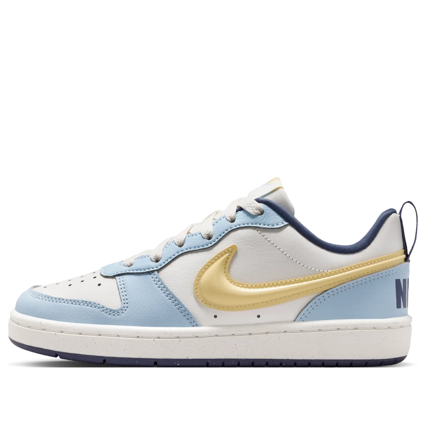 Кроссовки (GS) Nike Court Borough Low Recraft 'Sail Soft Yellow Celestine Blue'
Кроссовки (GS) Nike Court Borough Low Recraft 'Sail Soft Yellow Celestine Blue'
