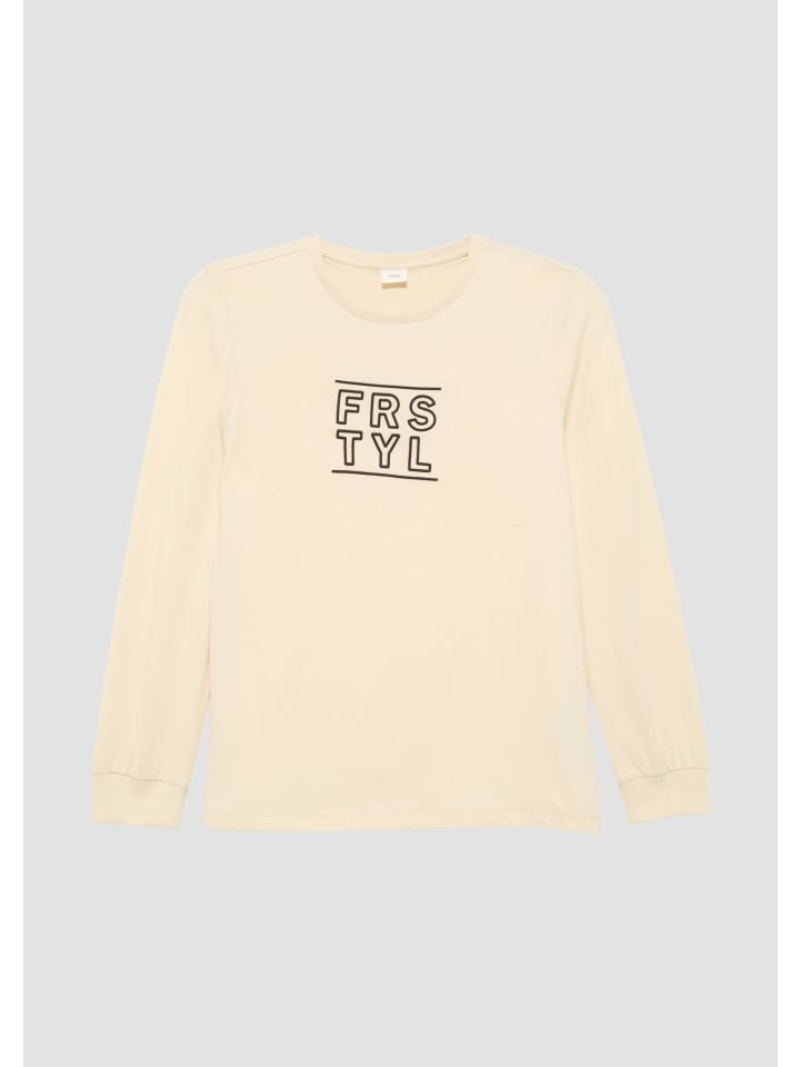 Футболка s.Oliver, бежевый
Футболка s.Oliver, бежевый