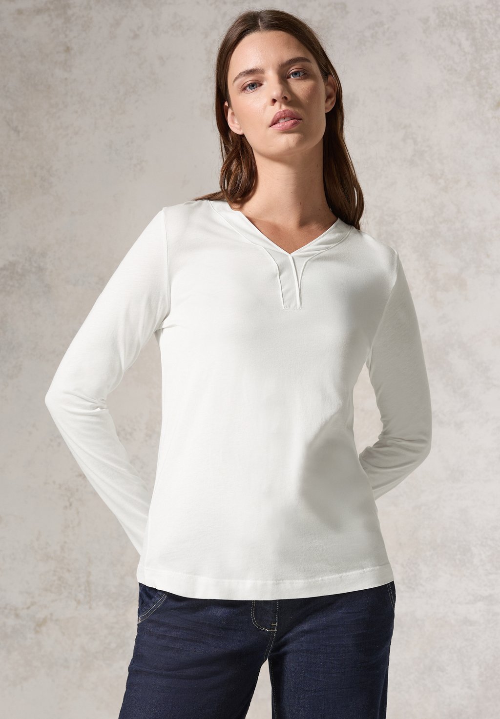 Рубашка с длинными рукавами Cecil, белый
Рубашка с длинными рукавами Cecil, белый