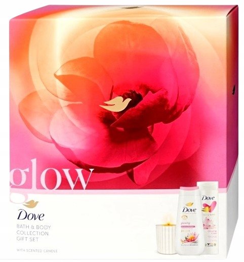 Набор женской косметики Dove Glow Гель + Бальзам + Ароматическая свеча
Набор женской косметики Dove Glow Гель + Бальзам + Ароматическая свеча