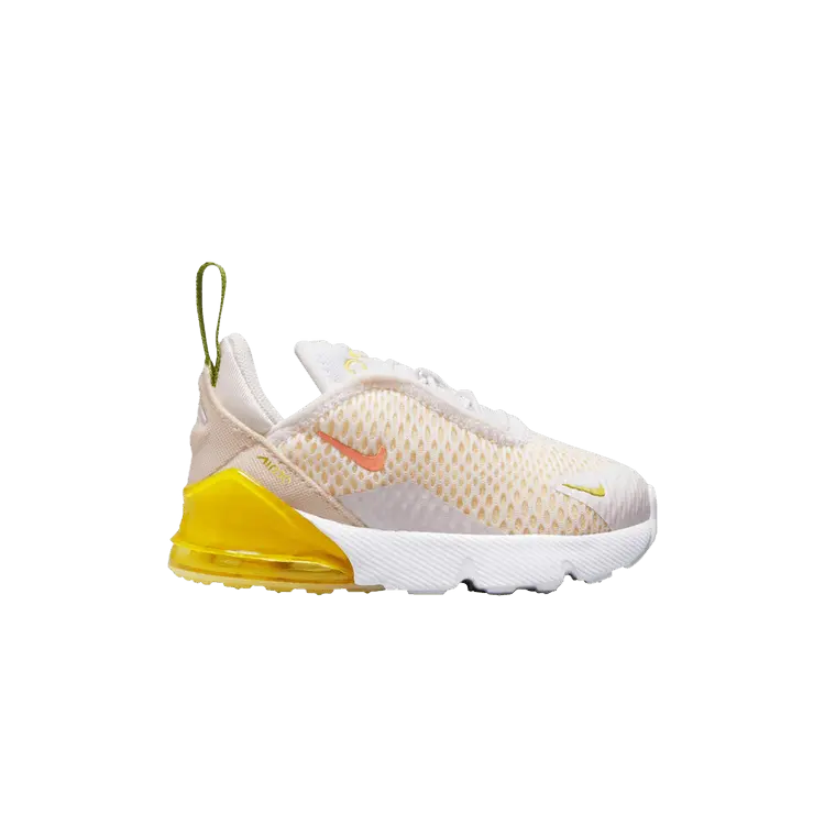 Кроссовки Nike Air Max 270 TD 'White Yellow Strike', белый
Кроссовки Nike Air Max 270 TD 'White Yellow Strike', белый