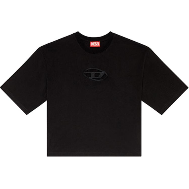 Обрезанная футболка свободного кроя T Buxt DIESEL, черный
Обрезанная футболка свободного кроя T Buxt DIESEL, черный