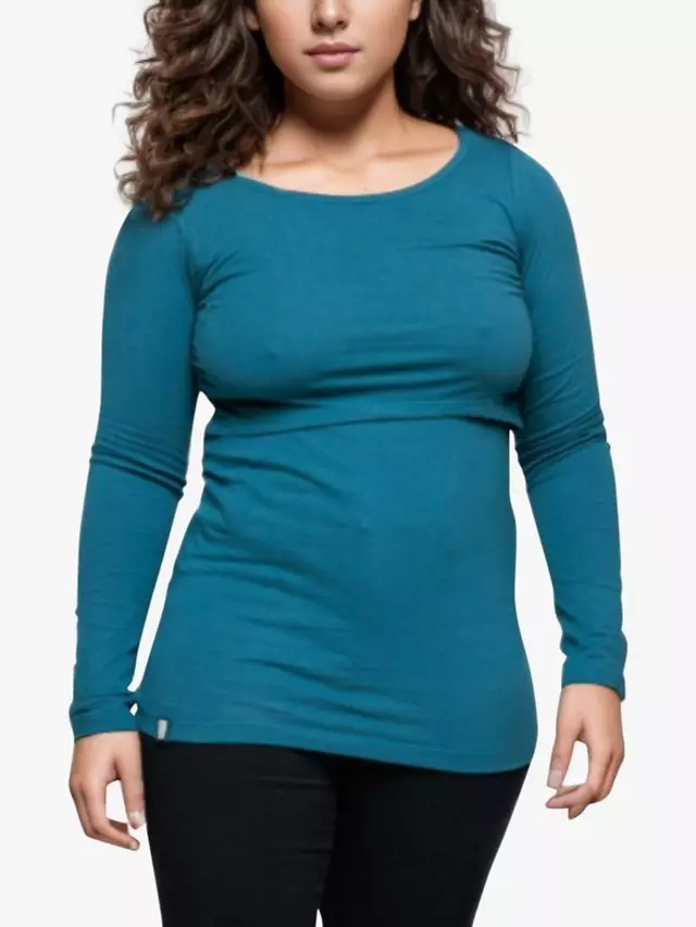 Топ Bshirt Organic Cotton Blend Maternity Nursing, цвет teal
Топ Bshirt Organic Cotton Blend Maternity Nursing, цвет teal