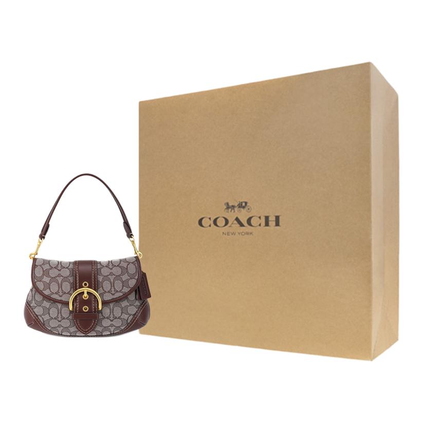 COACH Сумка-полумесяц из ткани и кожи с наплечным ремнем
COACH Сумка-полумесяц из ткани и кожи с наплечным ремнем
