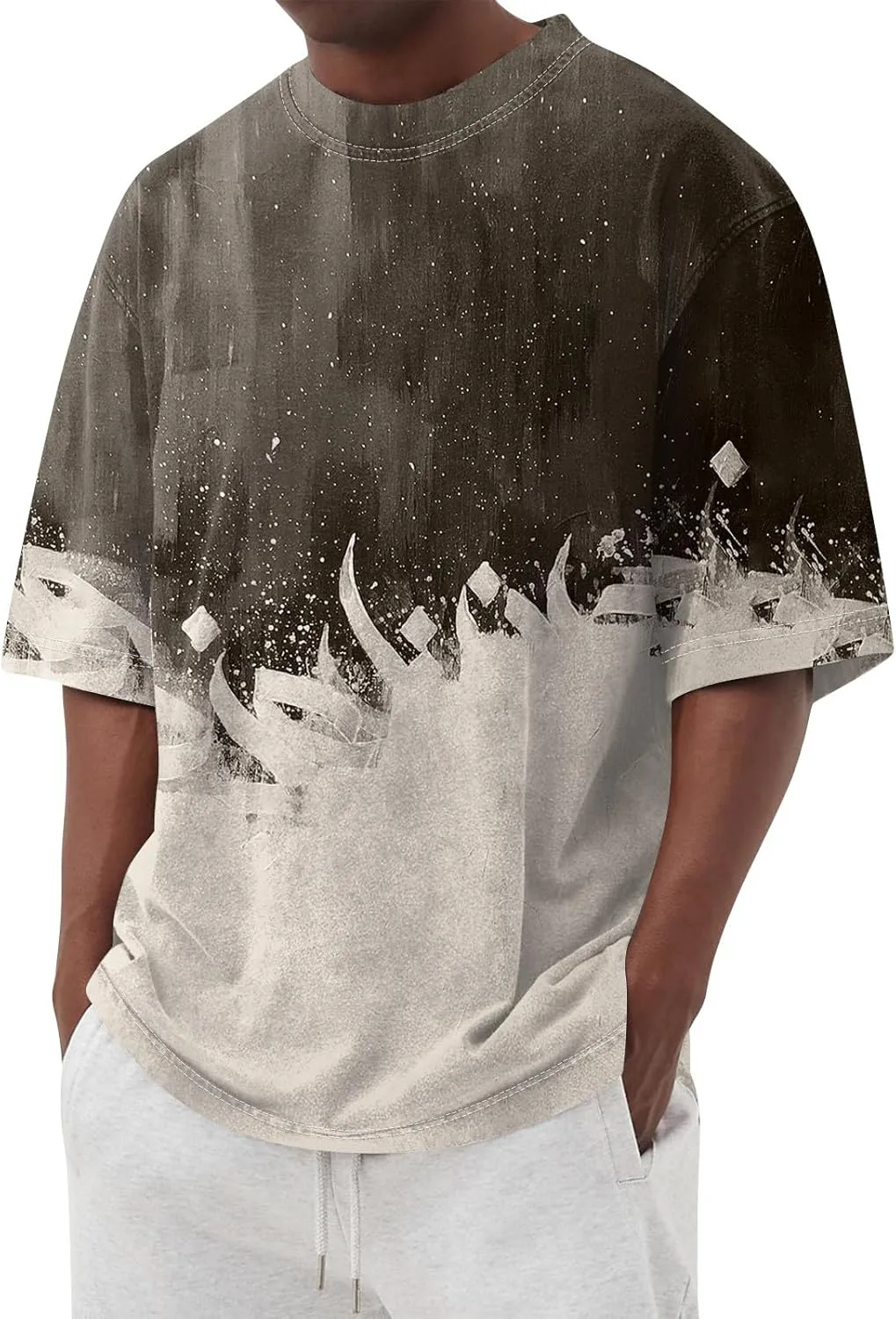 WENKOMG1 Мужская футболка Casual с принтом, S-5XL
WENKOMG1 Мужская футболка Casual с принтом, S-5XL