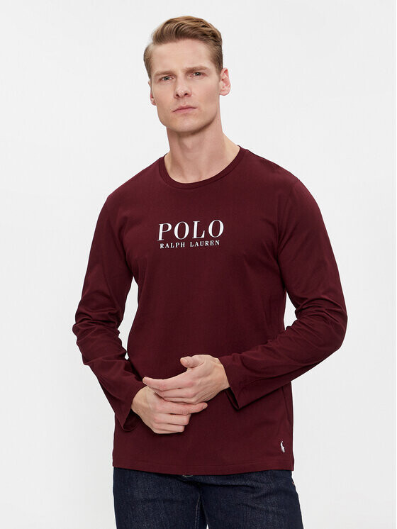Пижамная футболка стандартного кроя Polo Ralph Lauren, красный 
Пижамная футболка стандартного кроя Polo Ralph Lauren, красный
