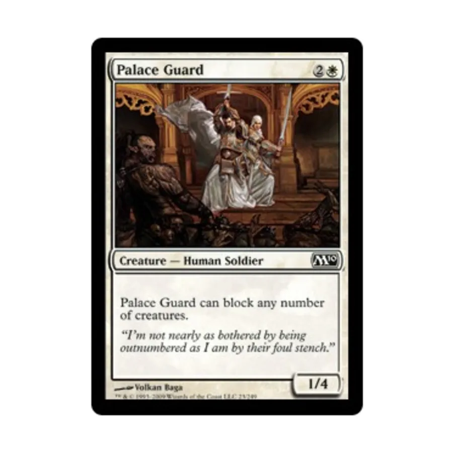 CCG Дворцовая стража (C) (Рольга), MTG - Magic 2010
CCG Дворцовая стража (C) (Рольга), MTG - Magic 2010