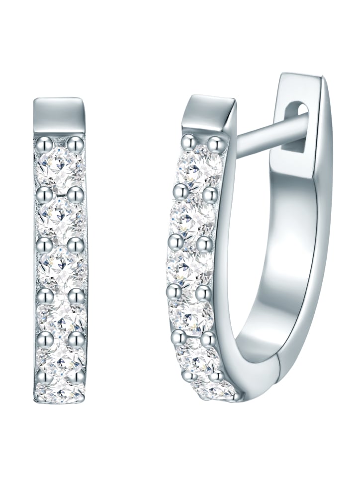 Trilani Серьги-кольца из стерлингового серебра с цирконами в серебре
Trilani Серьги-кольца из стерлингового серебра с цирконами в серебре