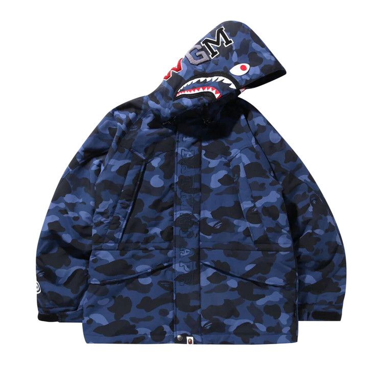 Куртка BAPE Color Camo Shark Snowboard Down Jacket, Navy
Куртка BAPE Color Camo Shark Snowboard Down Jacket, Navy
