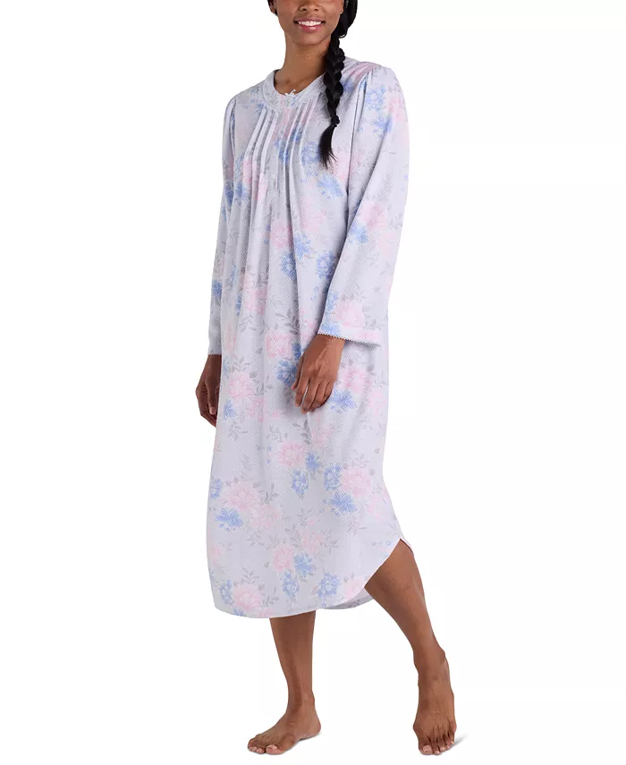 Женская длинная ночная сорочка из флиса с принтом Miss Elaine, синий
Женская длинная ночная сорочка из флиса с принтом Miss Elaine, синий