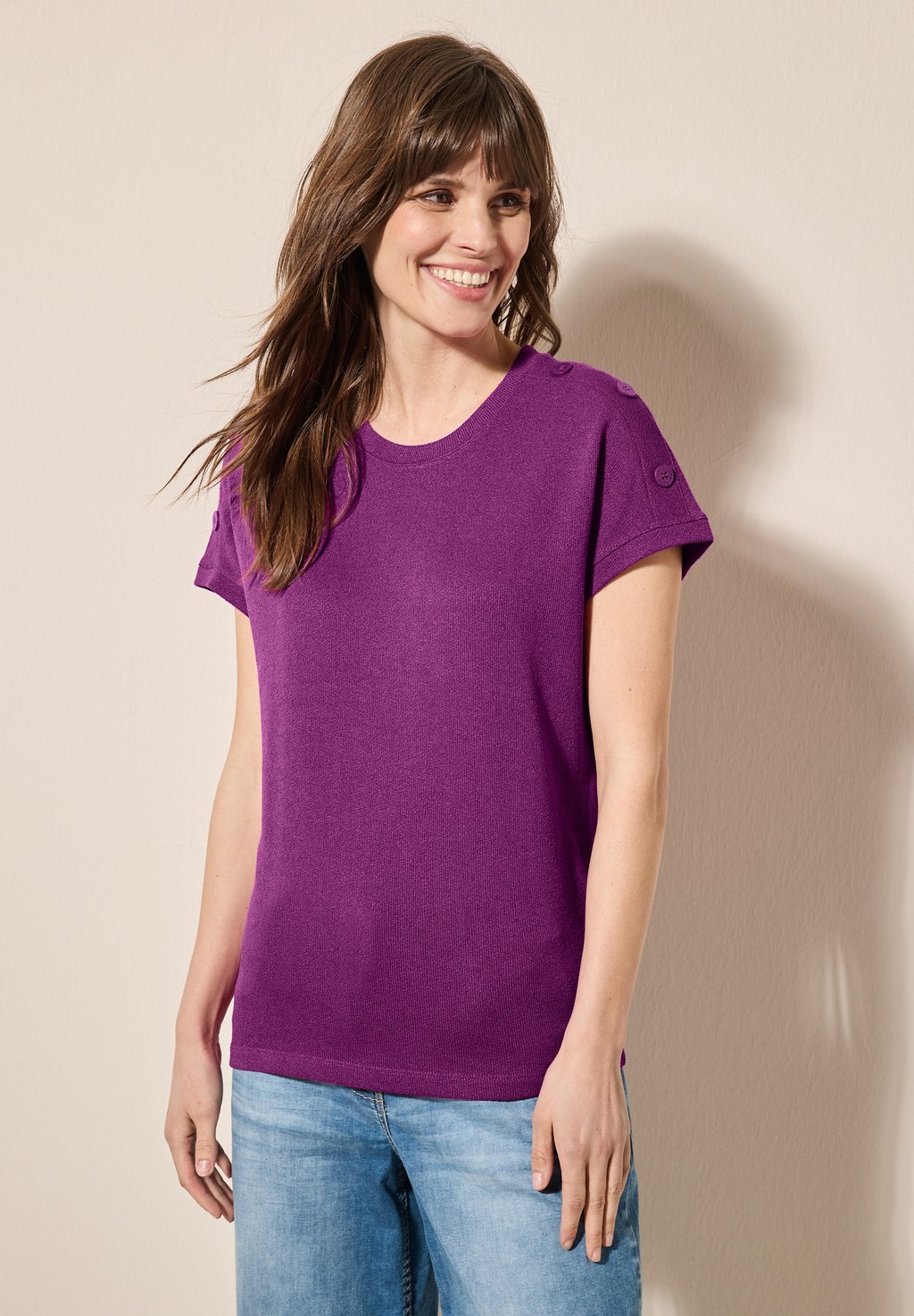 Футболка с принтом Cecil, темно-фиолетовый
Футболка с принтом Cecil, темно-фиолетовый