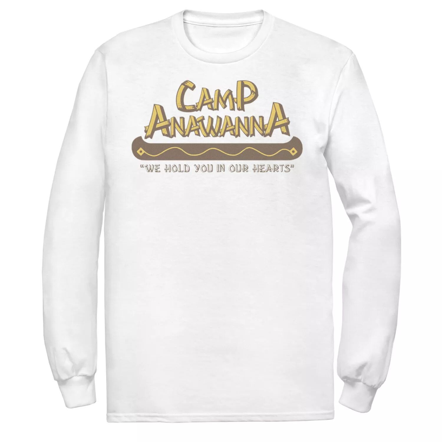 Мужская футболка Salute Your Shorts Camp Anawanna с длинными рукавами Nickelodeon, белый 
Мужская футболка Salute Your Shorts Camp Anawanna с длинными рукавами Nickelodeon, белый