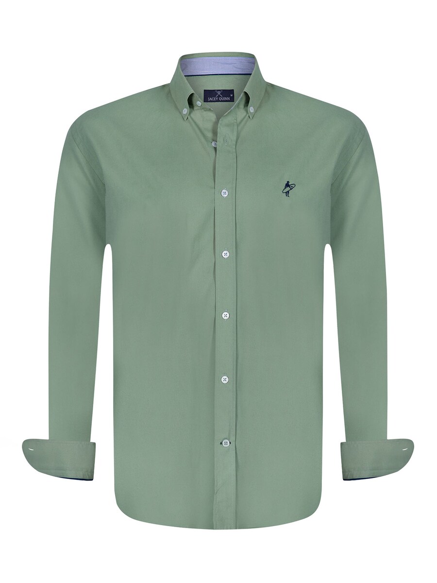 Рубашка обычного кроя на пуговицах Jacey Quinn, зеленый
Рубашка обычного кроя на пуговицах Jacey Quinn, зеленый