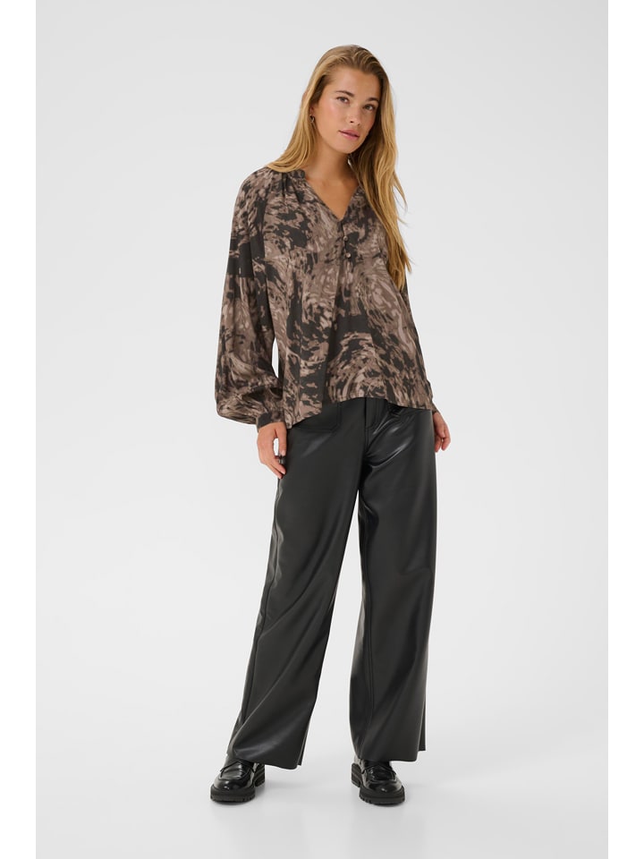 Kaffe Блузка коричневого цвета
Kaffe Блузка коричневого цвета