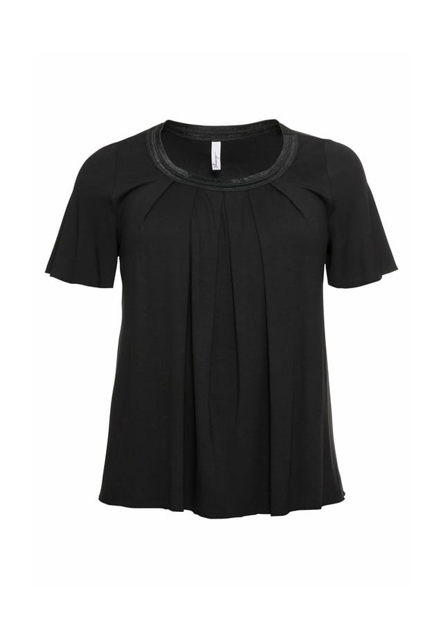 Рубашка А-силуэта с декоративной панелью Sheego, черный
Рубашка А-силуэта с декоративной панелью Sheego, черный