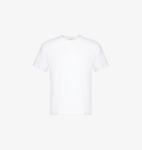 Футболка из хлопкового трикотажа с круглым вырезом и отделкой в рубчик Vince, белый
Футболка из хлопкового трикотажа с круглым вырезом и отделкой в рубчик Vince, белый