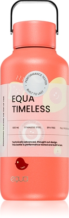 Бутылка для воды из нержавеющей стали маленькая Equa Timeless, Sunny Side Up 600 ml
Бутылка для воды из нержавеющей стали маленькая Equa Timeless, Sunny Side Up 600 ml