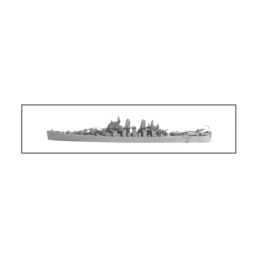 CA-72 Питтсбург, Micronauts - WWII United States - Heavy and Light Cruisers (1:2400)
CA-72 Питтсбург, Micronauts - WWII United States - Heavy and Light Cruisers (1:2400)