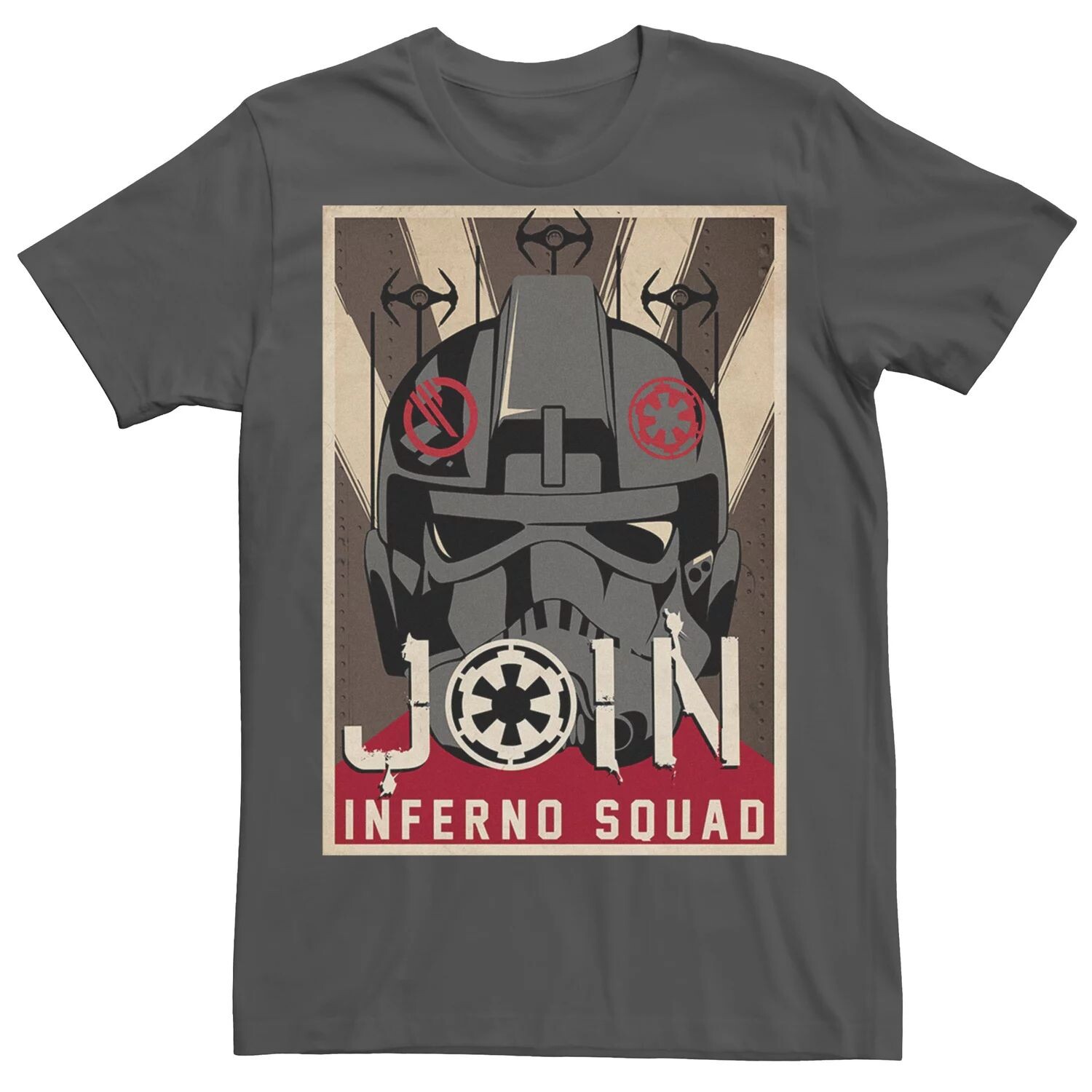 Мужская футболка Star Wars Battlefront II Join Inferno Licensed Character
Мужская футболка Star Wars Battlefront II Join Inferno Licensed Character