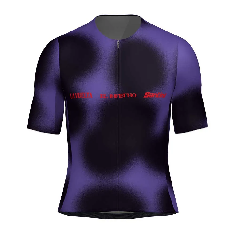 Джерси Santini La Vuelta Angliru short sleeve, фиолетовый
Джерси Santini La Vuelta Angliru short sleeve, фиолетовый