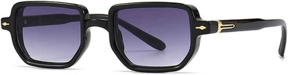 Солнцезащитные очки прямоугольной формы для женщин, защита от УФ-излучения UV400, ретро-градиент, солнцезащитные очки для мужчин с заклепками generic, Black Gray Gradient
Солнцезащитные очки прямоугольной формы для женщин, защита от УФ-излучения UV400, ретро-градиент, солнцезащитные очки для мужчин с заклепками generic, Black Gray Gradient